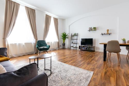 Business & Life Apartment nähe TU, HBF und Oper - SmartTV, MagentaTV und Küche, Chemnitz (foto 7)