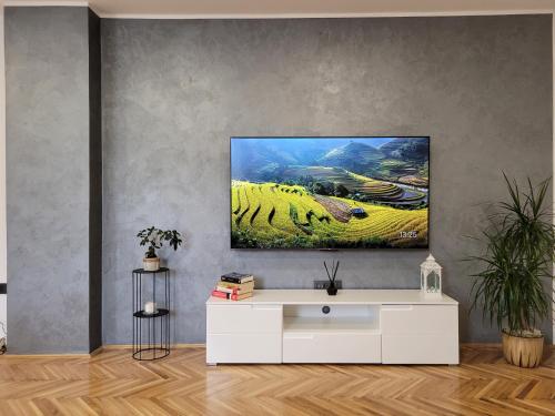 Közös társalgó / TV, The Setting Sun in Petrovija