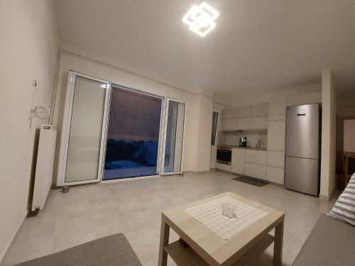 廚房, Theos Apartment in 卡納拉基