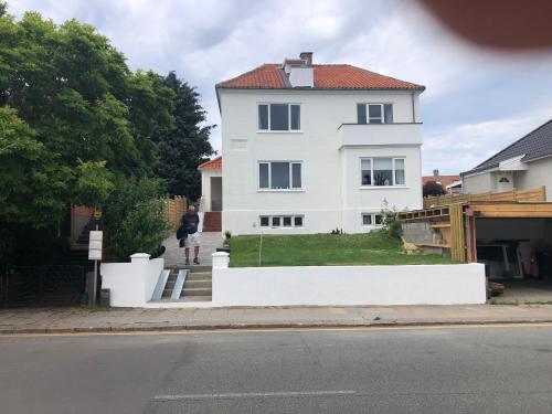 Stor lys lejlighed med terrasse og altan - Sankt Ibb