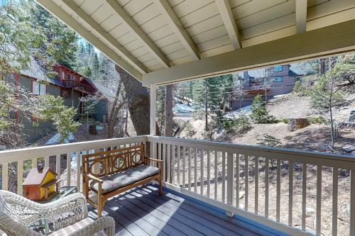 Through the Vacation Spyglass in Lake Arrowhead, USA