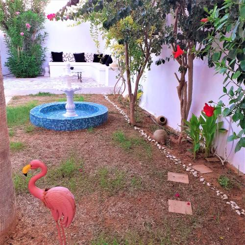 花园, VILLA KIKA ZARZIS, LOCATION CHAMBRES D'HÔTES en TUNISIE (VILLA KIKA ZARZIS, LOCATION CHAMBRES D'HOTES en TUNISIE) in 扎兹斯
