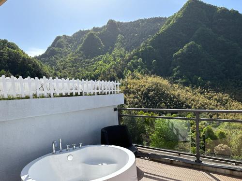 balcon/terrasse, Zhangjiajie National Park Nvue Resorts in Zhangjiajie