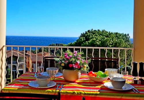 Appartement Cap Estérel Agay vue mer avec climatisation