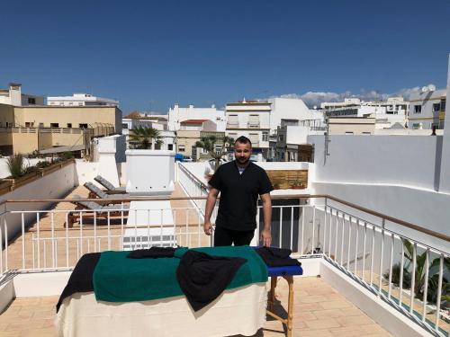 Spa, Casa Rosa Villa with Pool in Olhao Centre in Olhao