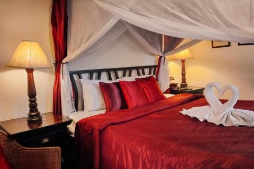 1 double bed