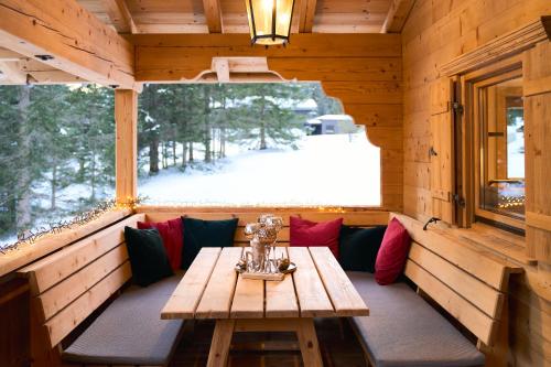 Erkély/terasz, mei chalet - DAS BARBARA in Neuleutasch