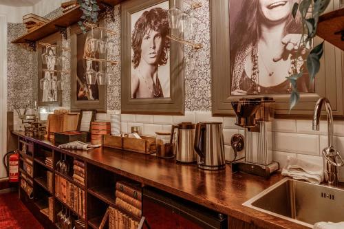 Kitchen, Cameo Boutique Hotell in Ystad