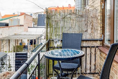 Balcony/terrace, Cameo Boutique Hotell in Ystad