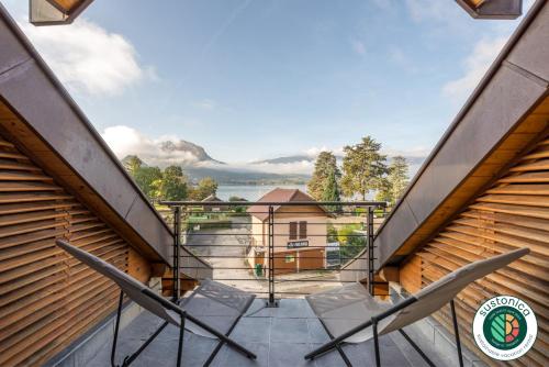 Le Port-Plage facing Talloires Beach by LocationlacAnnecy, LLA Selections