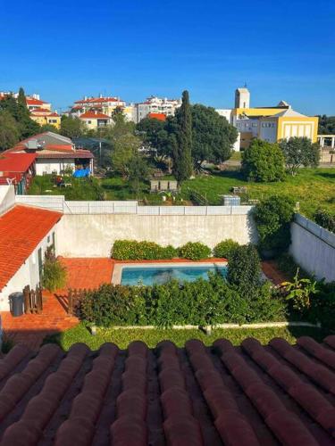 Kilátás, Oceans house - Pool, Sauna, 26 Sleeps, 7m to beach in Carcavelos