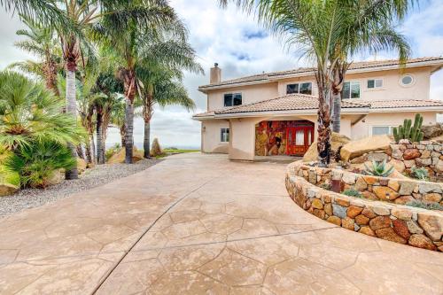 Mountaintop Ramona Home Private Pool, Near Lake!