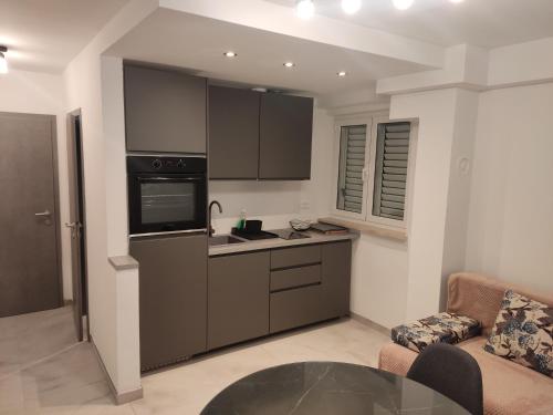 廚房, Apartments Samec in 亞戈德耶