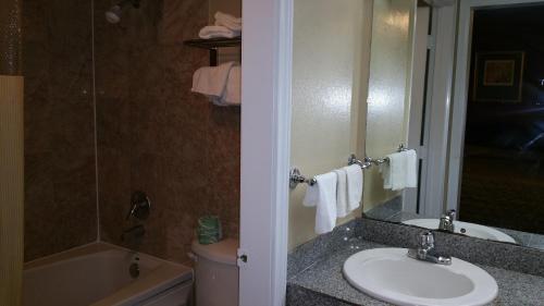 Baño, Executive Inn and Suites Waxahachie in Waxahachie