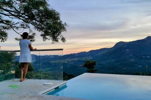 Peldbaseins, Casa Moderna con Piscina Climatizada Altos del María (Casa Moderna con Piscina Climatizada Altos del Maria) in La Laguna