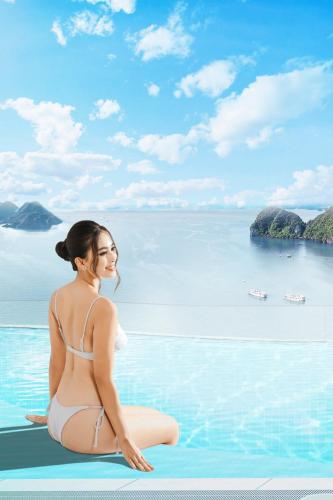 아파트 2베드룸 아라카르트 하롱 - 수영장