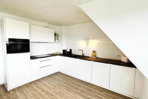 크레펠트 Maisonette Apartment in Krefeld mit 2 Balkone 4성급 싱글룸 레스토랑