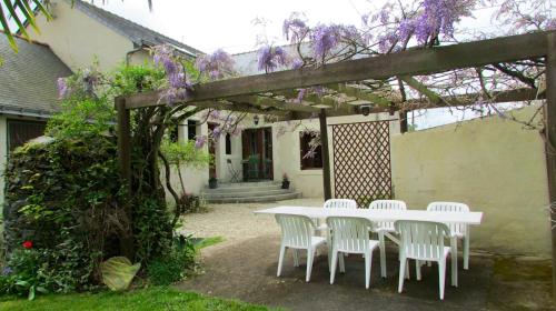 Propriete de 4 chambres avec jardin clos et wifi a Denee - Location saisonnière - Denée