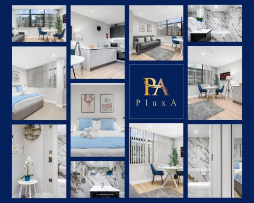 Pluxa Larimar - Spacious Apt with Private Entrance, Workspace & Wi-Fi, Harrow
