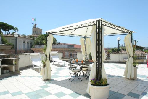 Camera doppia, attico, terrazza