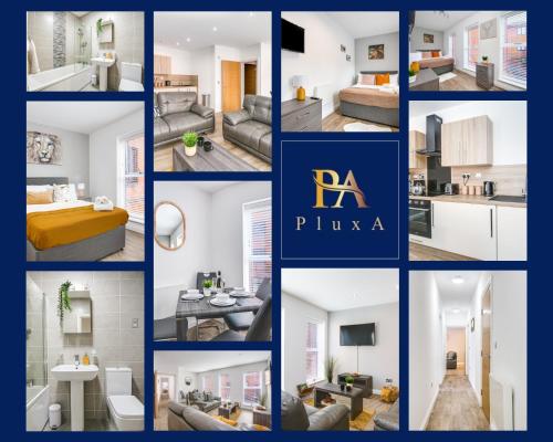 Pluxa The Hideaway - Fully private serviced apartment & parking, Бирмингем
