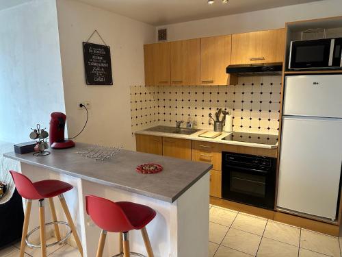 appartement duplex proche de la gare et du centre ville in 聖奧梅爾