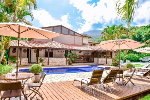 ทัศนียภาพ, Villa Samoa - Ilhabela in หาดเปเรเก