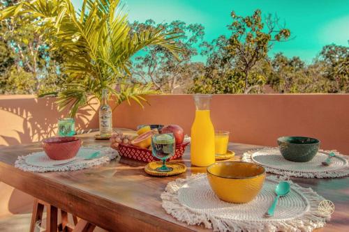 The Savia house · rooftop & gym in Tulum, Mexico