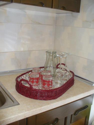 virtuve, Berta Apartman in Senta