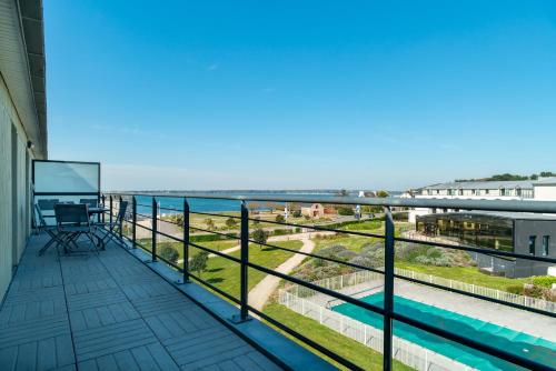Les Thermes 532 - Vue mer avec piscine partagée - Location saisonnière - Concarneau