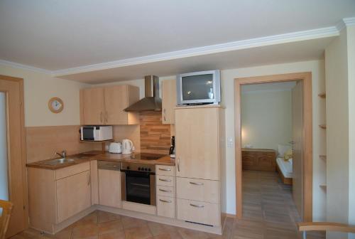 keuken, Ferienwohnung Stöckl (Ferienwohnung Stockl) in Leogang