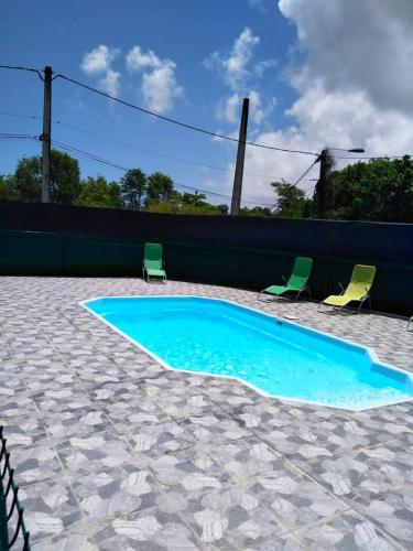 Maison de 2 chambres avec piscine partagee jardin clos et wifi a Le Moule a 3 km de la plage - Location saisonnière - Le Moule