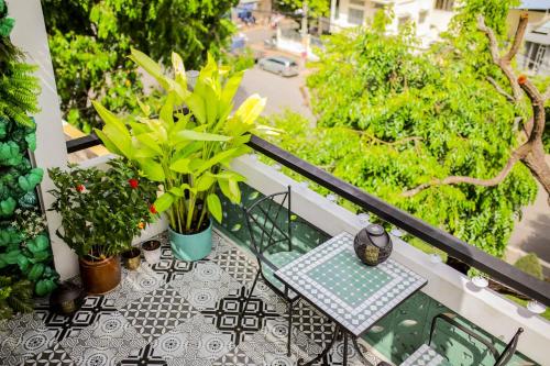 Balcony/terrace, MAGNOLIA'S Can Tho near Hai Ba Trung Street