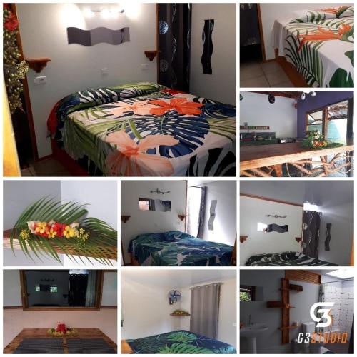 1 double bed