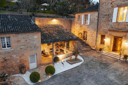 Seadmed, Hôtel l'Abbaye (Hotel l'Abbaye) in Meyrals
