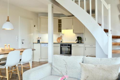 Kitchen, Bauernhof Wulff - Fewo "Amrum" in Reussenkoge