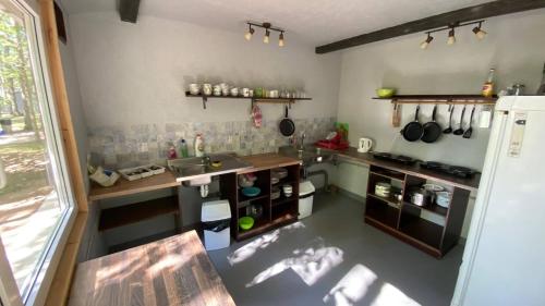 Cozinha, Kempings Ezerpriedes in Burtnieki