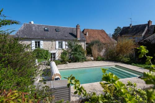 Maison Prado - avec piscine privée et grand jardin - Location saisonnière - Magny-en-Vexin