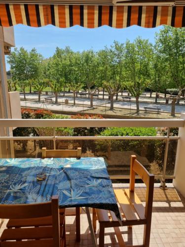 studio cabine. Terrasse - Location saisonnière - Le Lavandou
