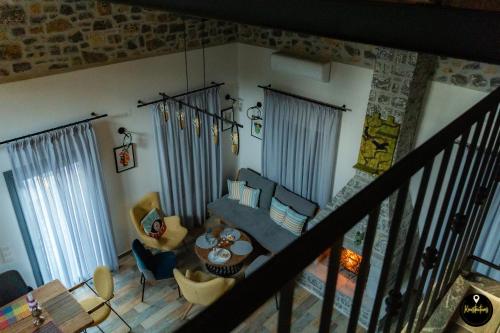 Koplietošanas atpūtas telpa ar TV, Pinolia Rooms in Marmaro (Kardamila)