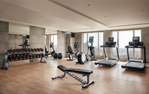 Fitness center, Hyatt Place Jaipur Malviya Nagar in Jaipur