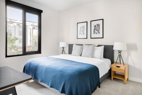 Santana Row 1BR w Gym BBQ 10 mins to Target SFO-846