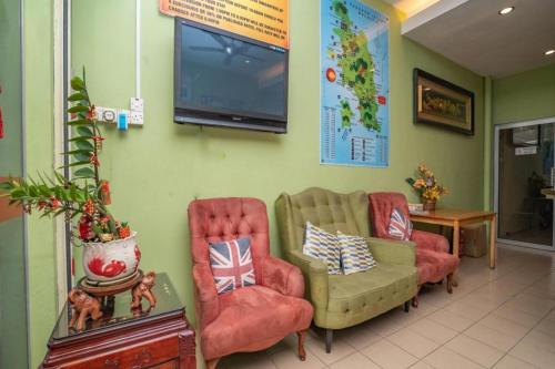 Lobby, Hotel The Island in Pangkor