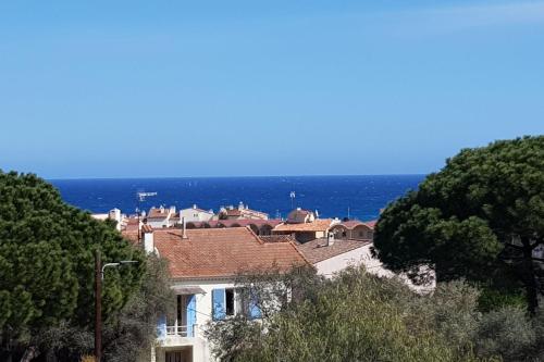 Nice flat terrace sea view