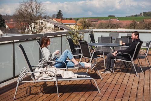Erkély/terasz, HOTEL AGRI in Nová Ves
