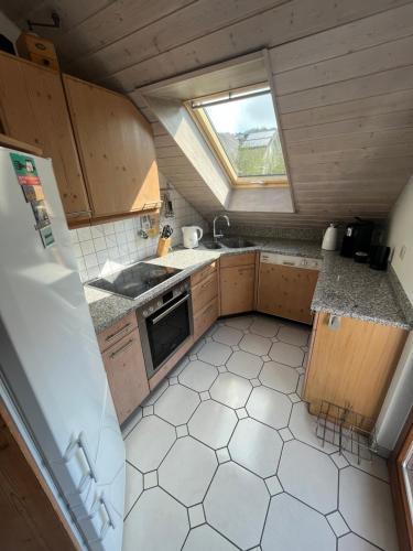 厨房, Ferienwohnung See-Ländle 1 (Ferienwohnung See-Landle 1) in 西普林根