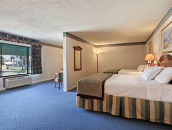2 queen beds, 1 sofa bed
