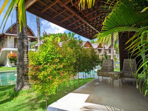 Exterior view, The Club Villas Lombok in Sekotong