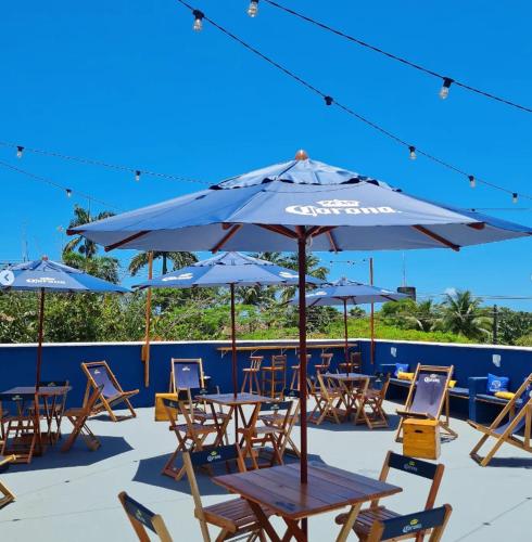 Balcony/terrace, Laika Hostel in Sao Sebastiao (Sao Paulo)