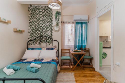 Green boho apartment, Athens (photo 6)